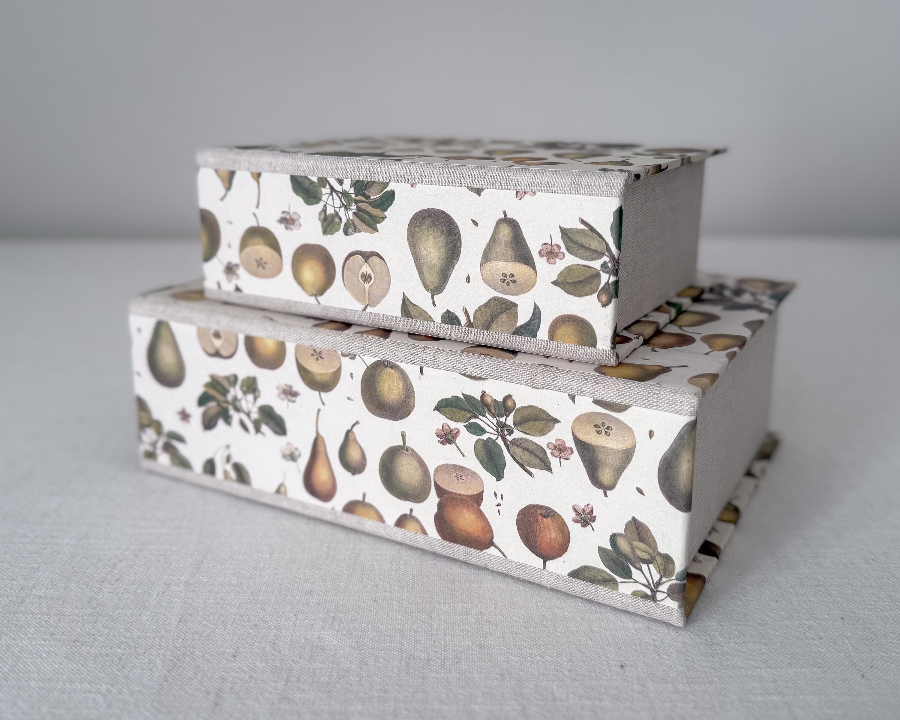 Botanical Pear Keepsake Box