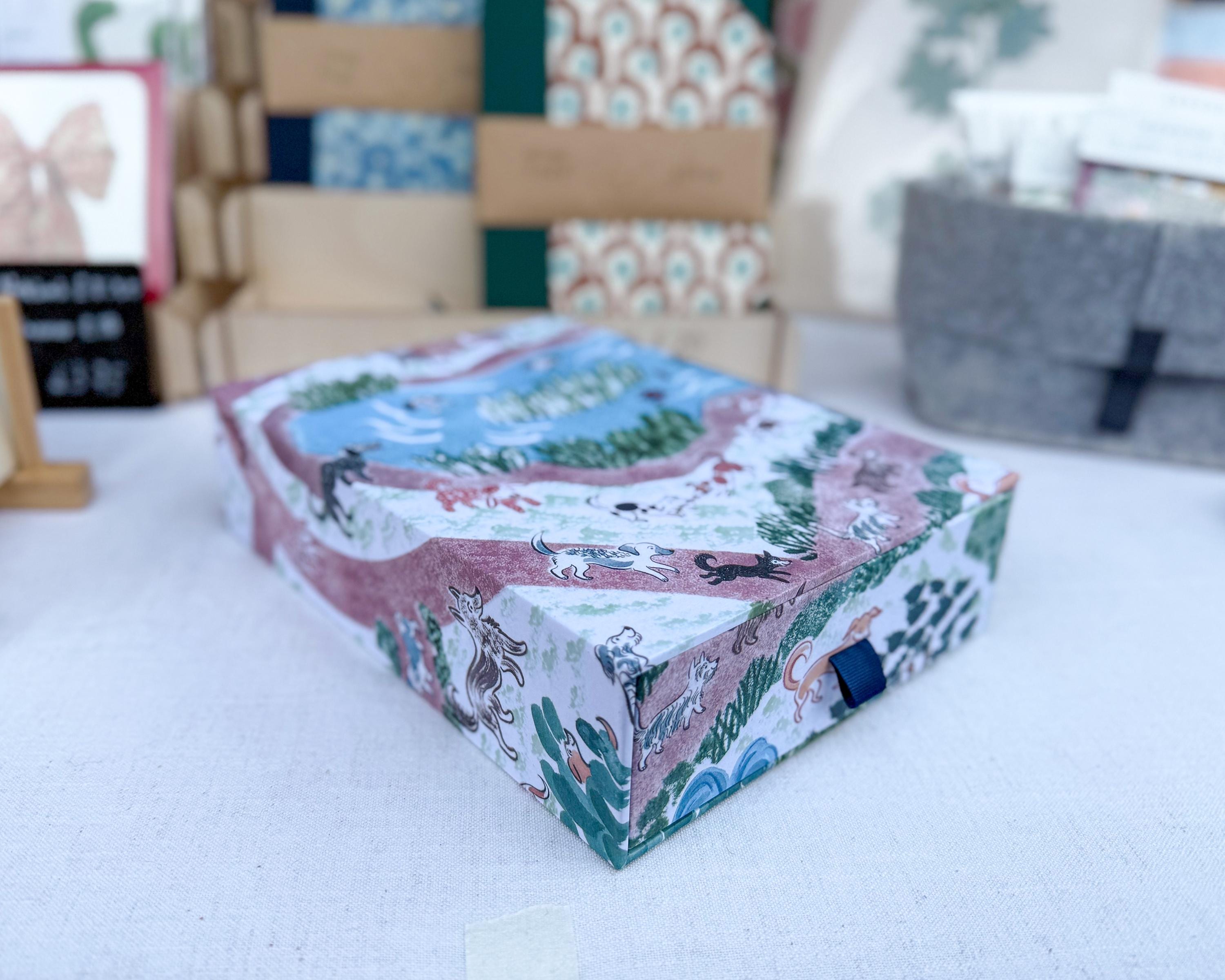 A5 Drawer Box — Dogs in the Park