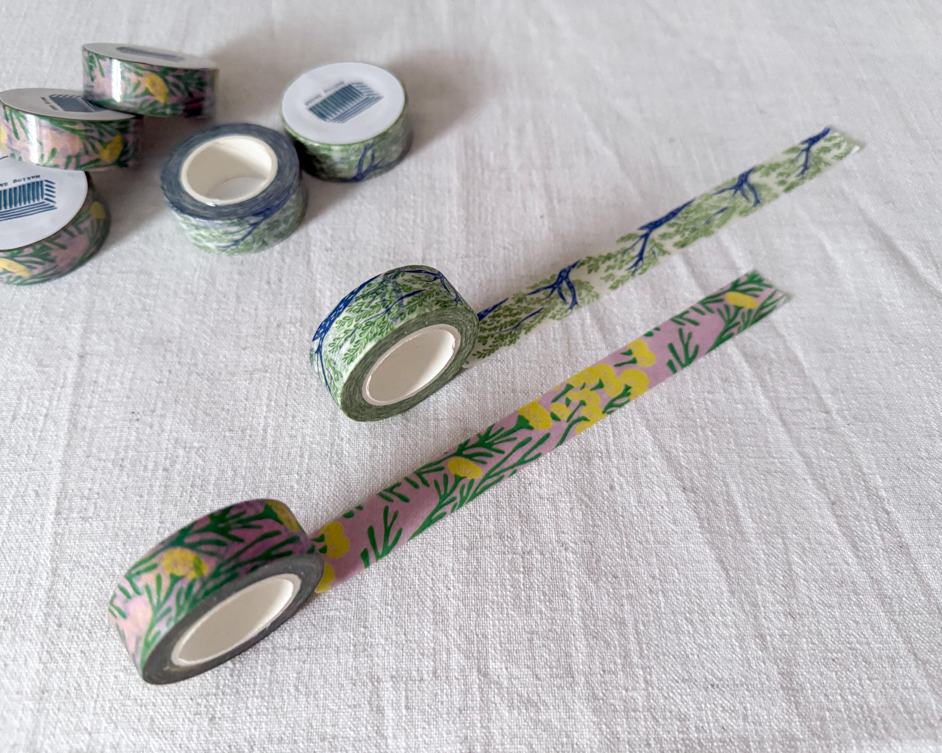 Botanical Washi Tape — 15mm