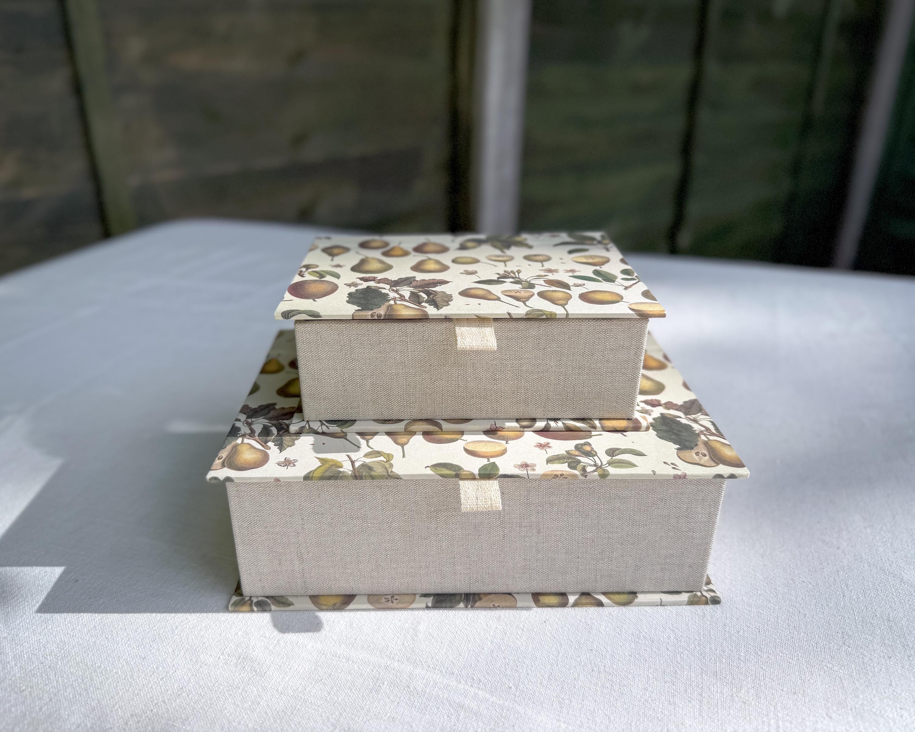 Botanical Pear Keepsake Box
