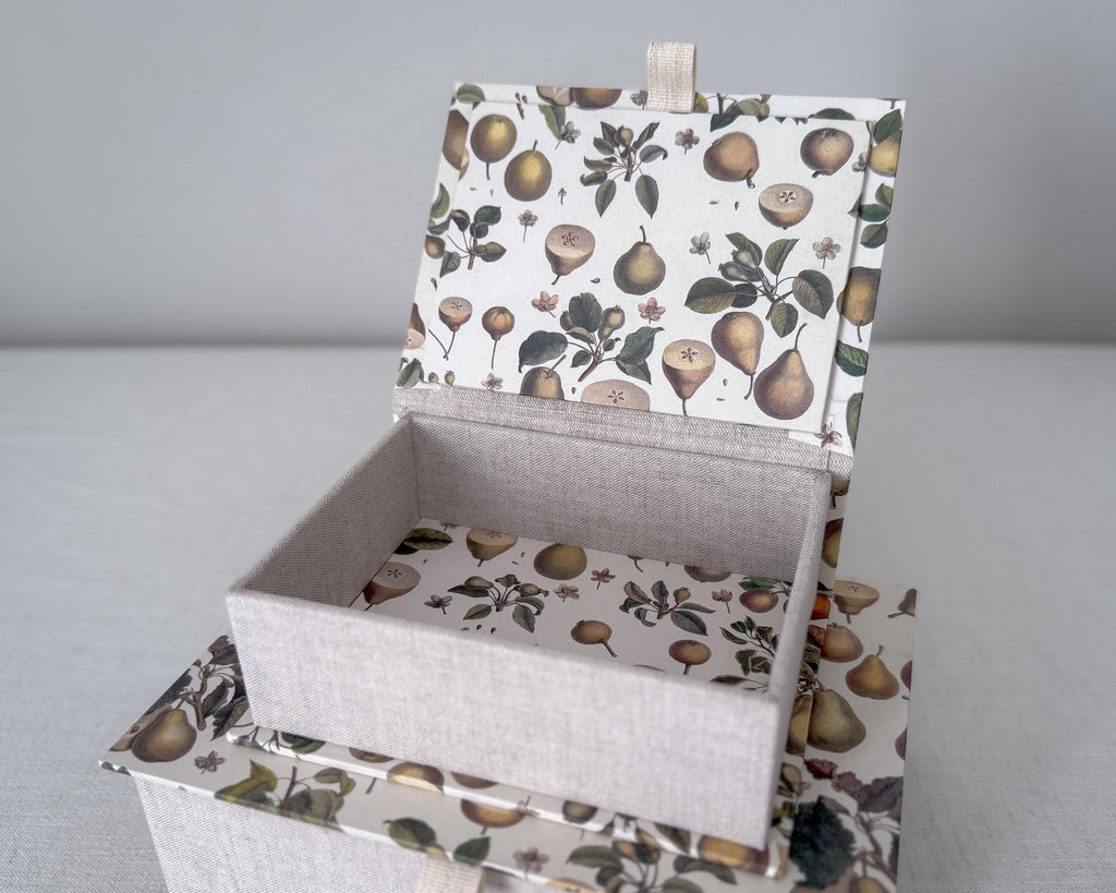 Botanical Pear Keepsake Box