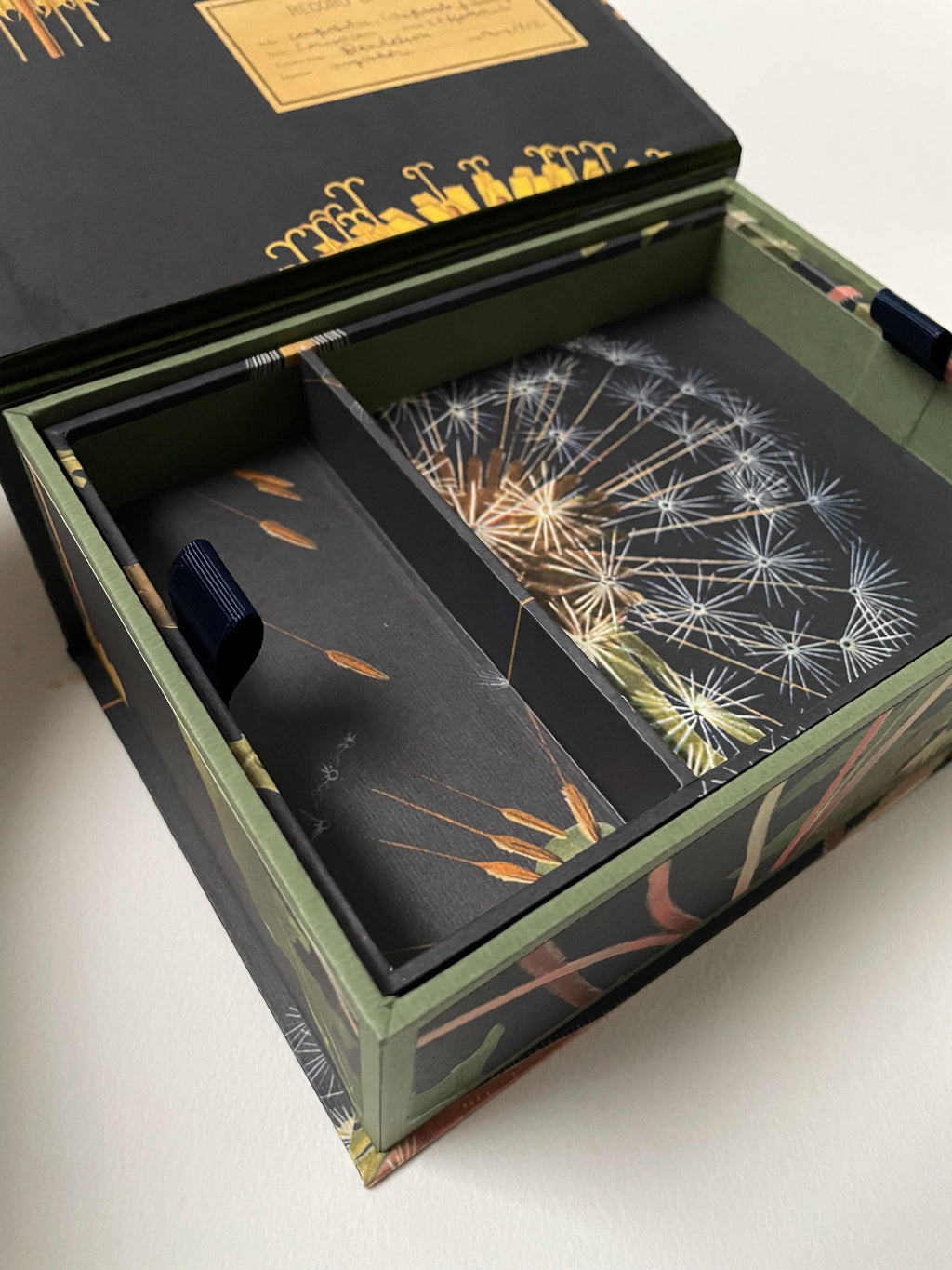Dandelion Two-Tier Jewellery Box