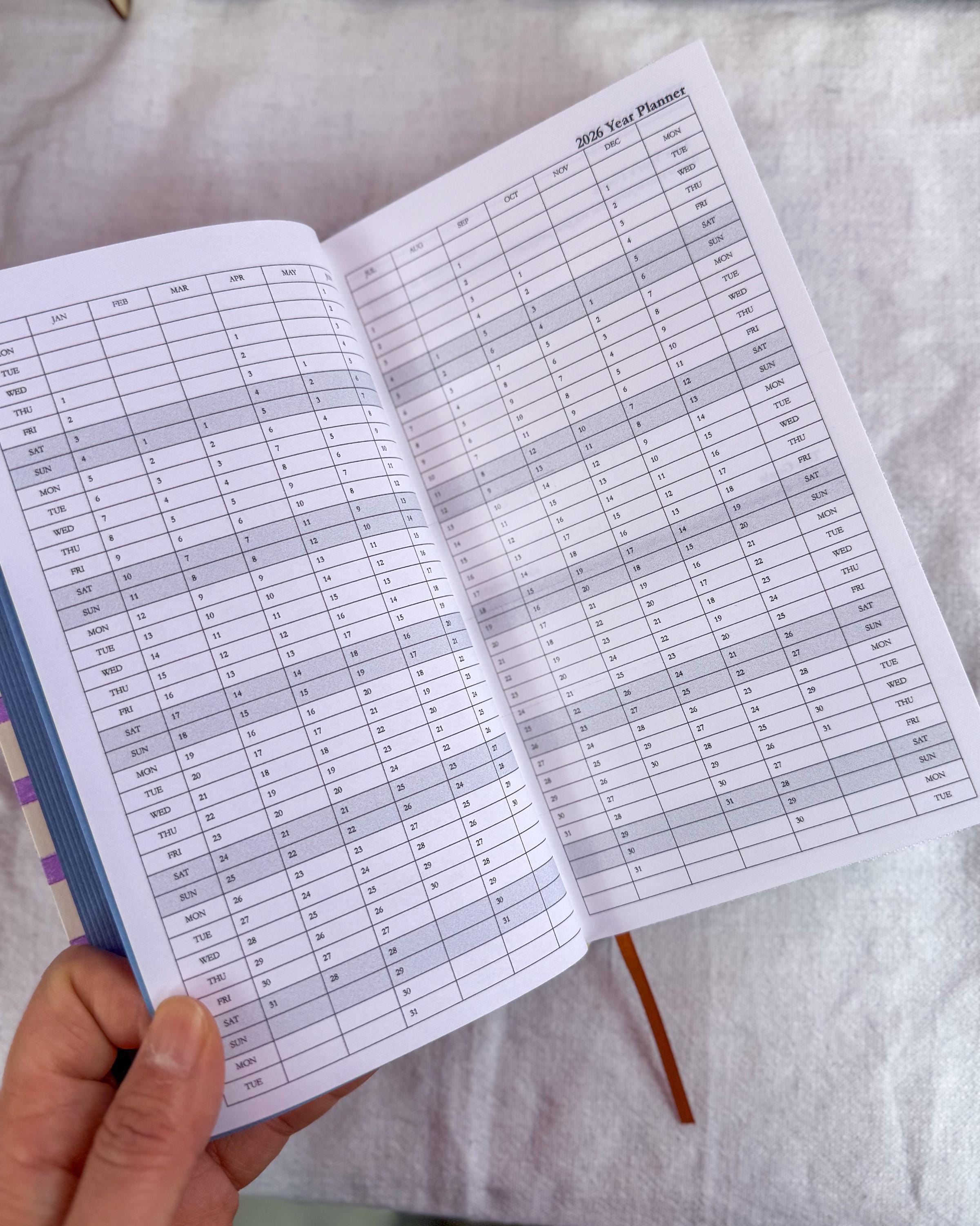Academic Planner 2026–27 — Weekly & Monthly