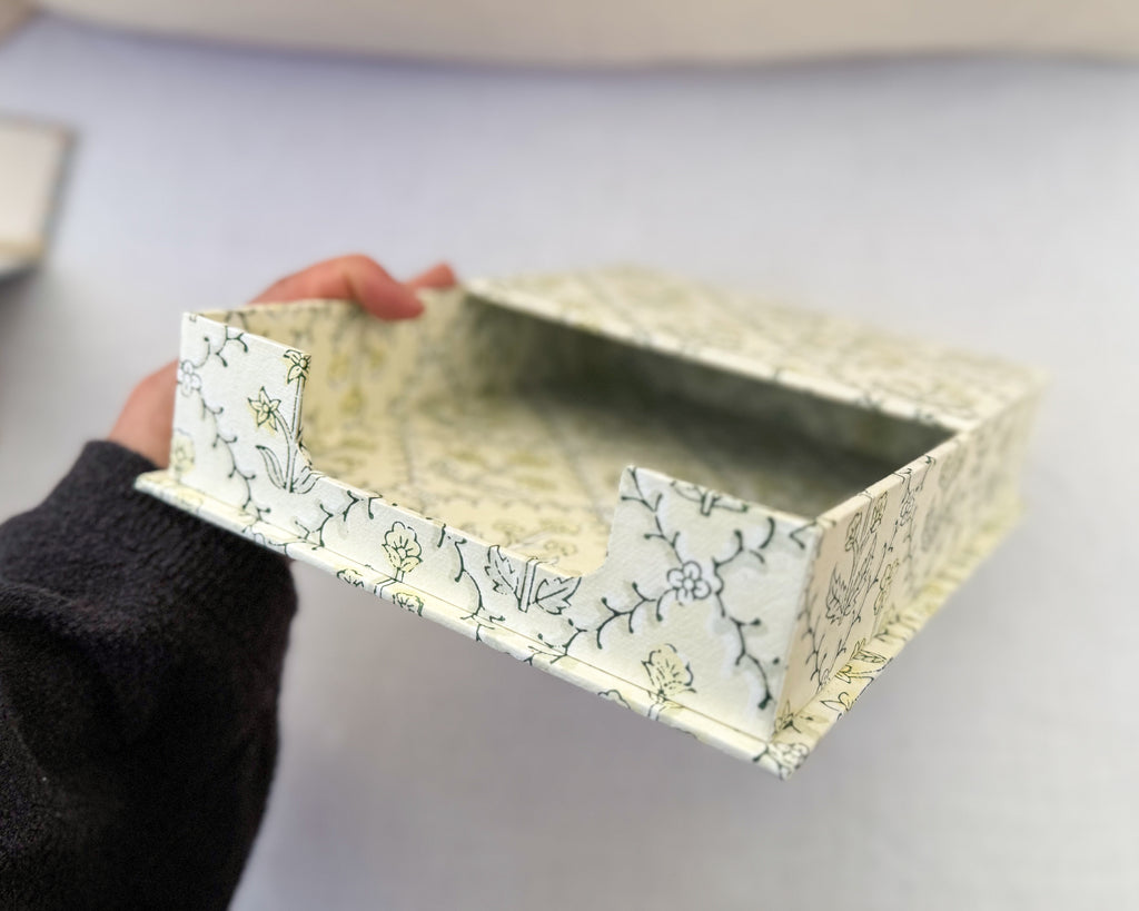 Dandelion Desk Set — Memo Pad Box & Pencil Case