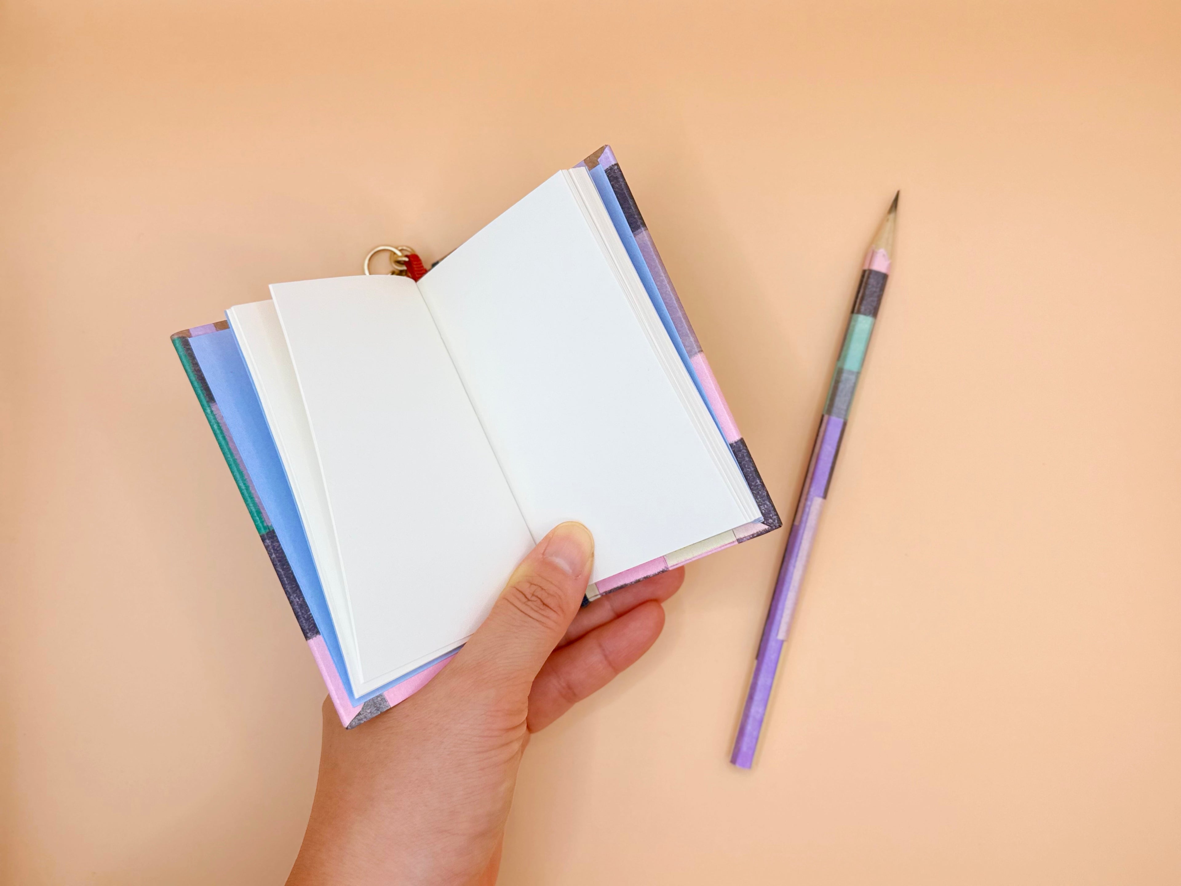 Mini Notebook Bag Charm