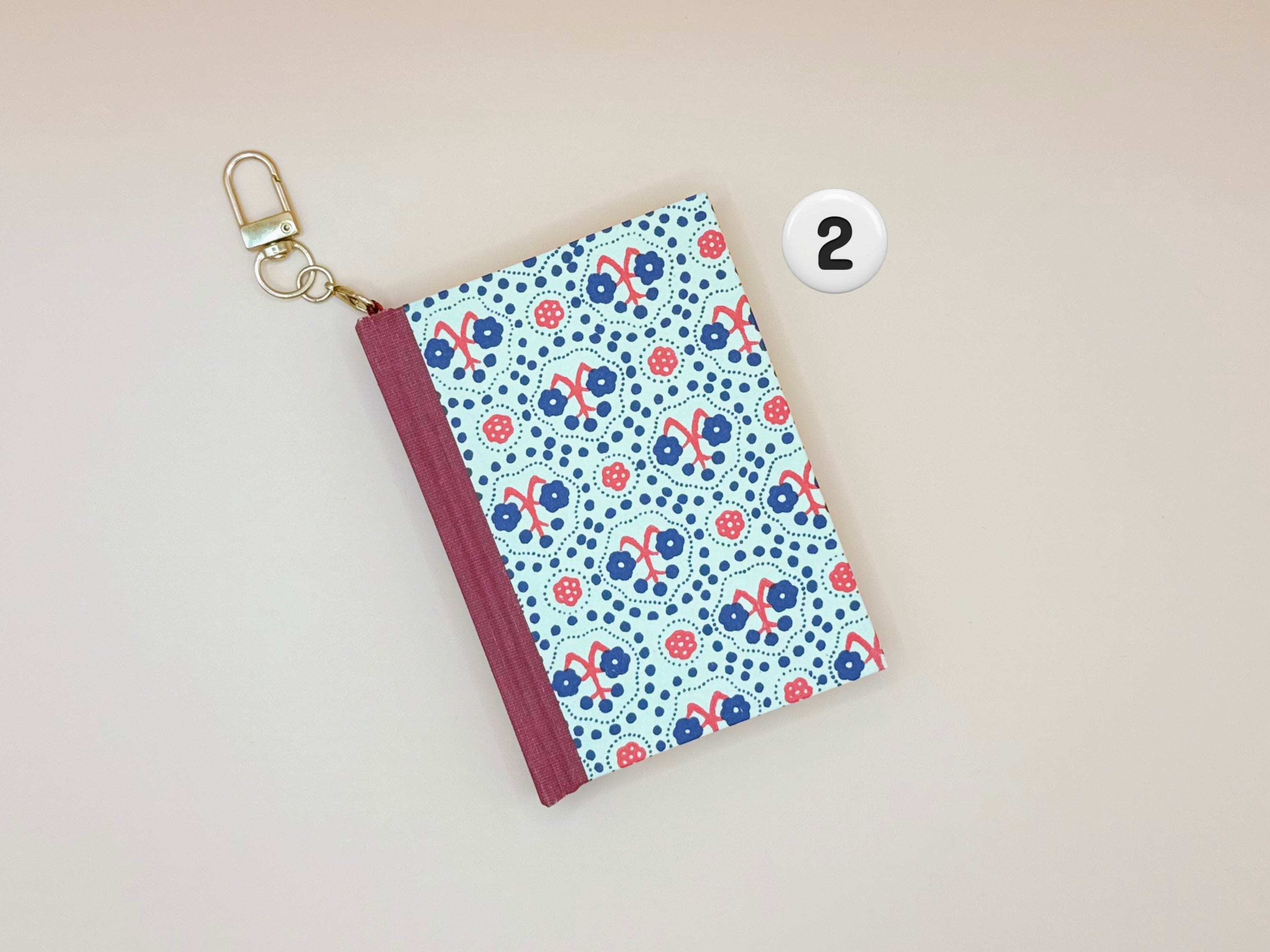 Mini Notebook Bag Charm