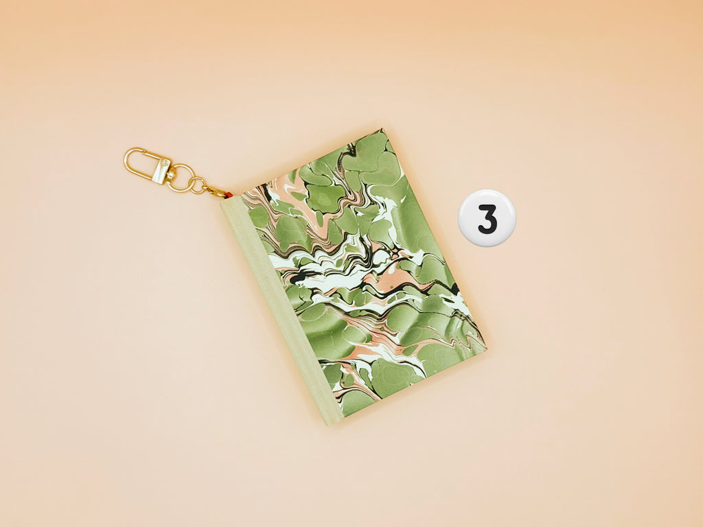 Mini Notebook Bag Charm
