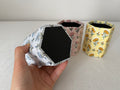 Floral Hexagonal Pen Pot — Block Print