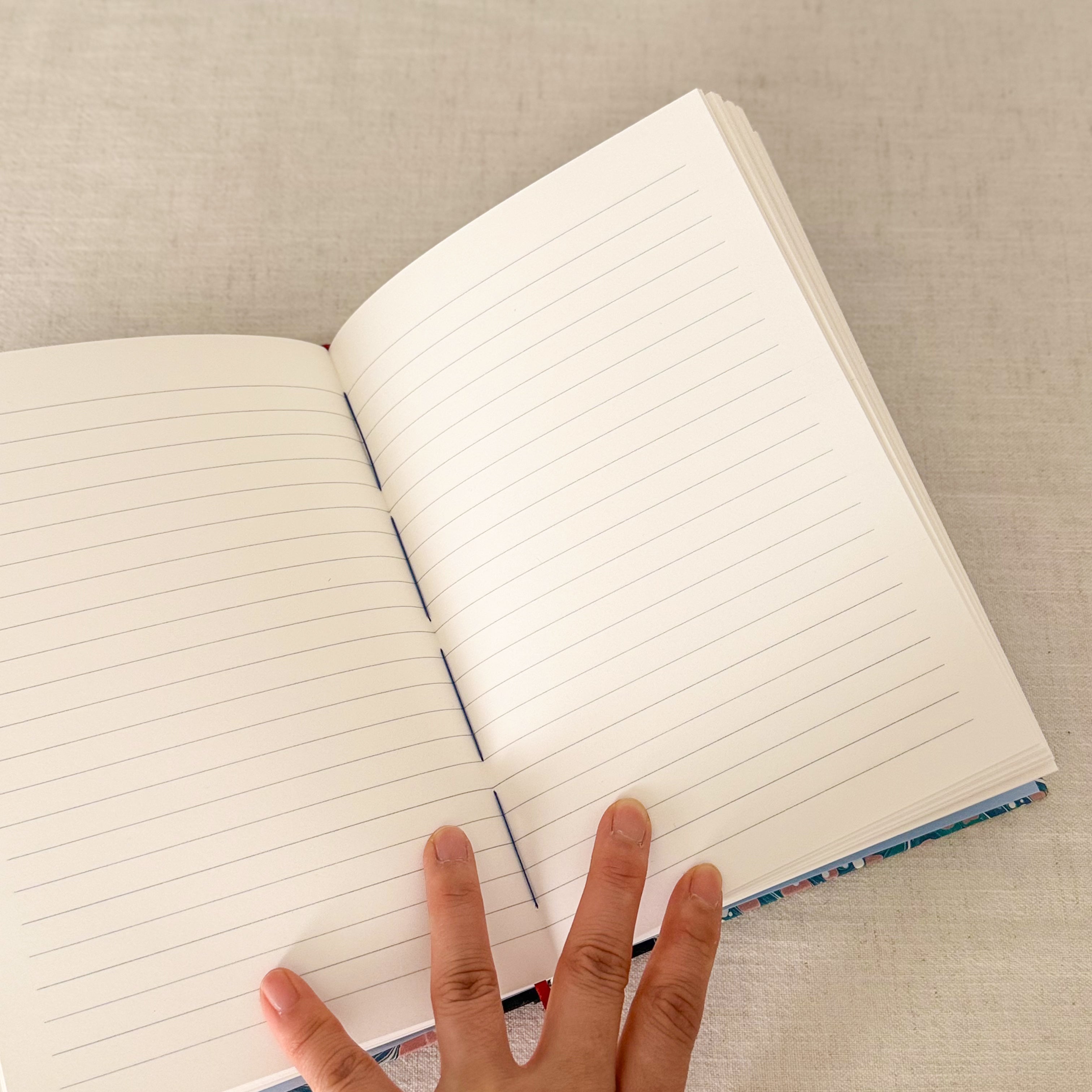 A5 & A6 Hand-Marbled Hardcover Notebook