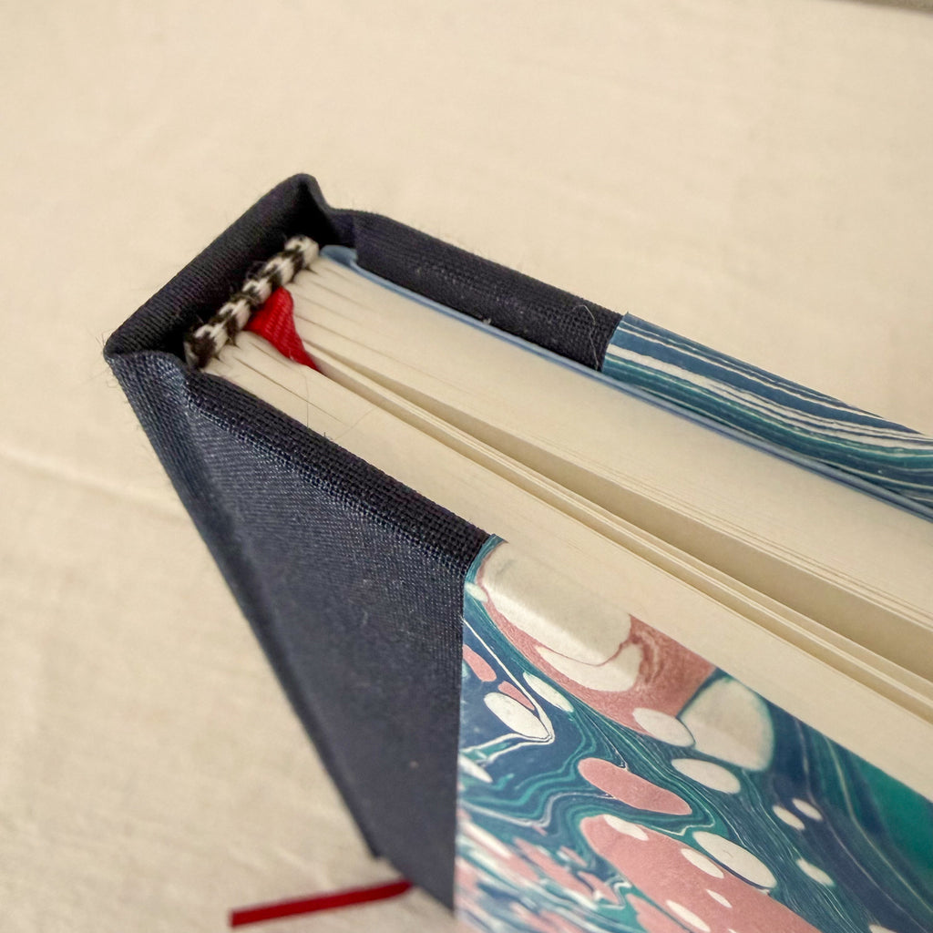 A5 & A6 Hand-Marbled Hardcover Notebook