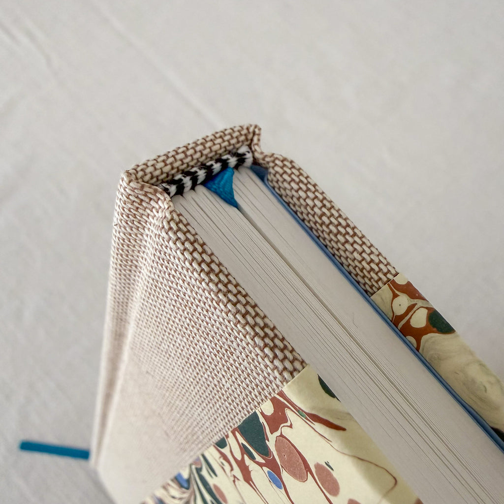 A5 & A6 Hand-Marbled Hardcover Notebook