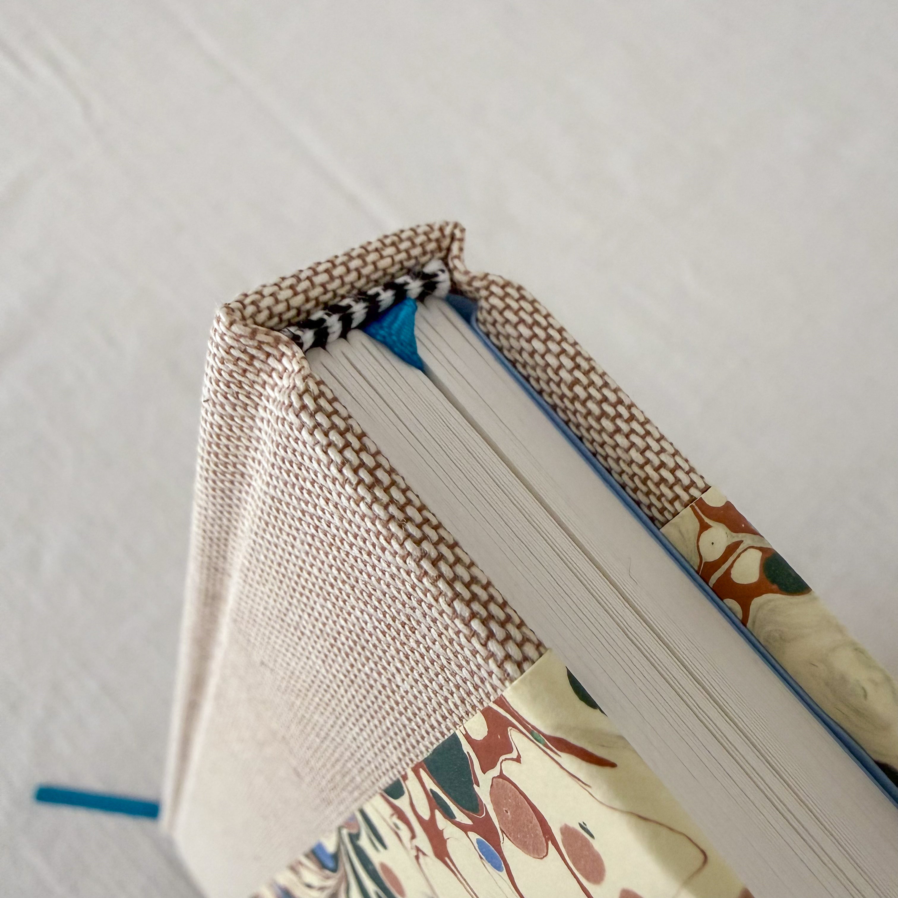A5 & A6 Hand-Marbled Hardcover Notebook