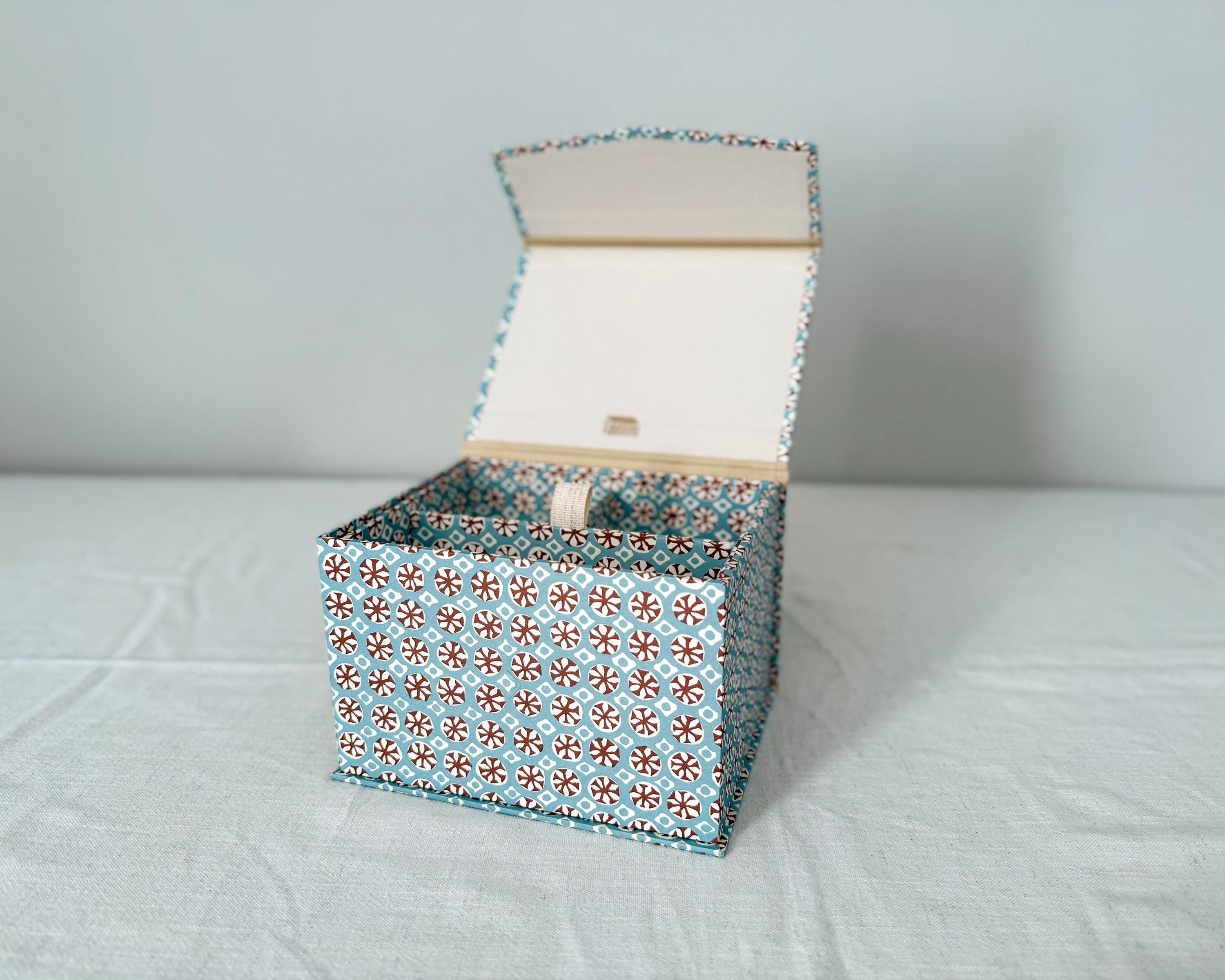 Geometric Floral Jewellery Box