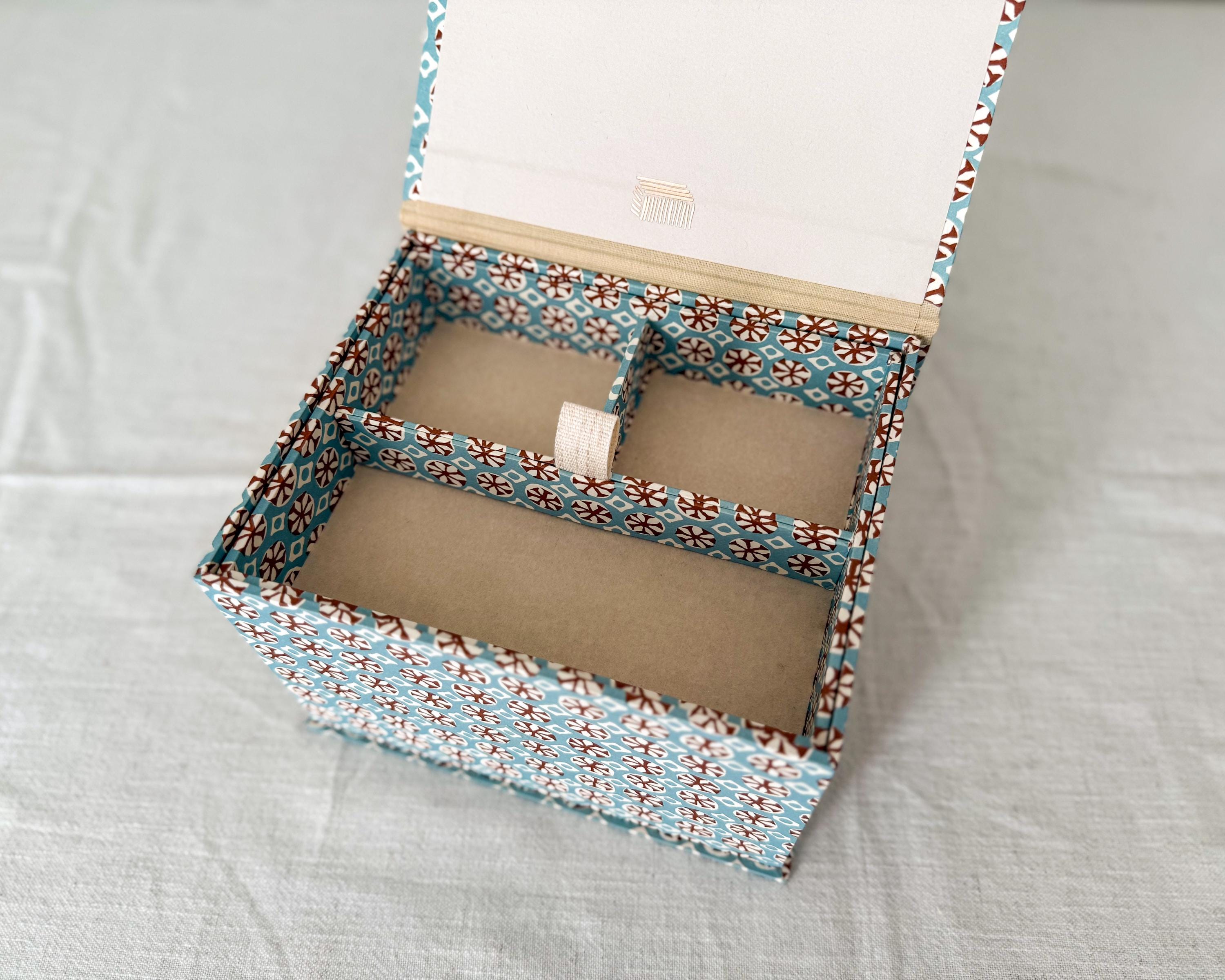 Geometric Floral Jewellery Box
