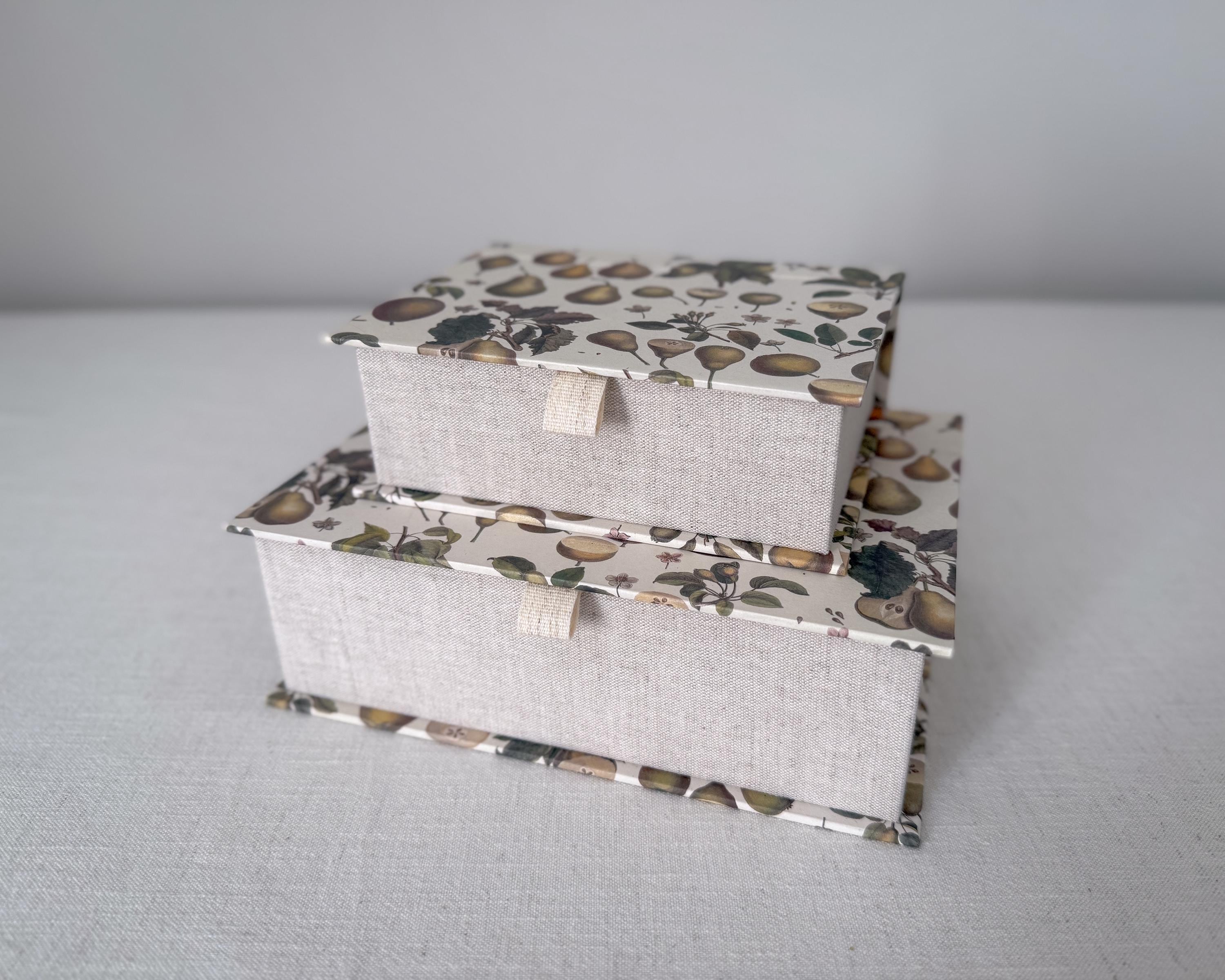 Botanical Pear Keepsake Box