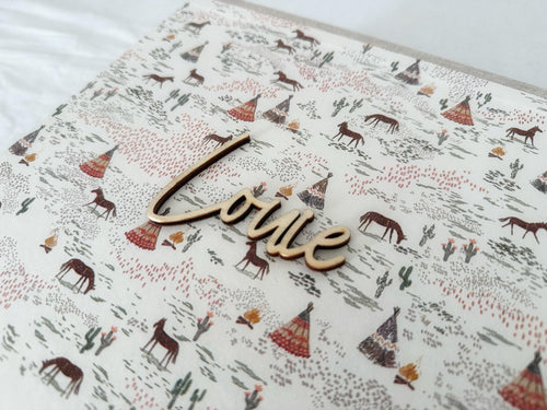 Personalised Baby Keepsake Box — Handmade Memory Box with Name