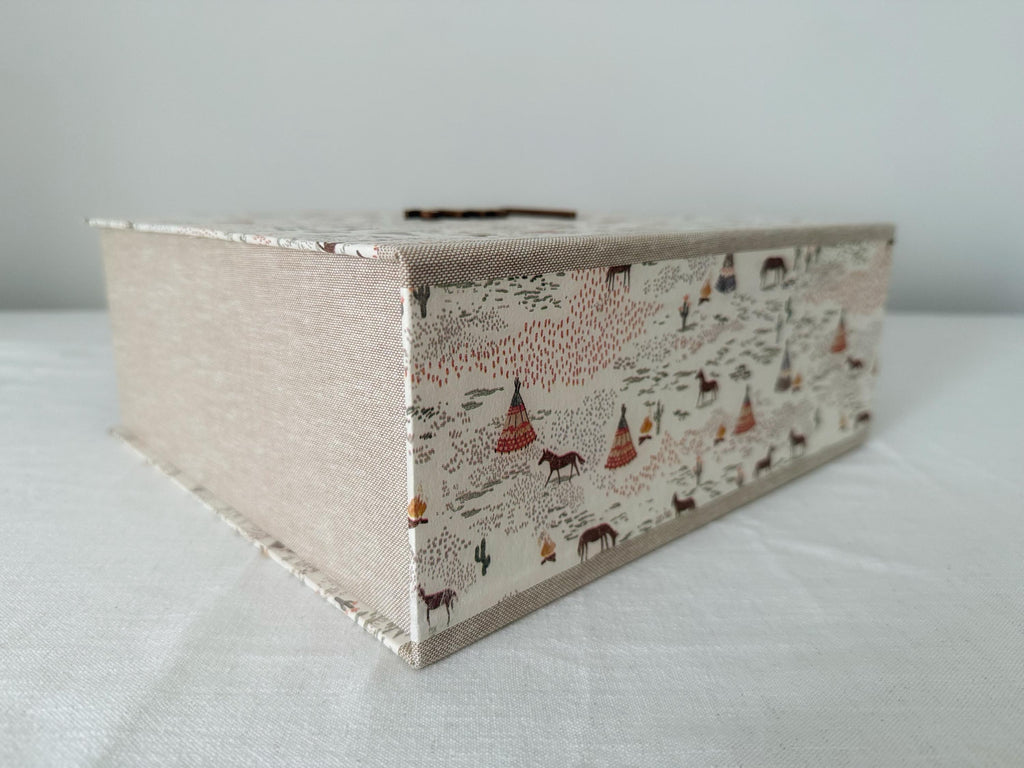 Personalised Baby Keepsake Box — Handmade Memory Box with Name
