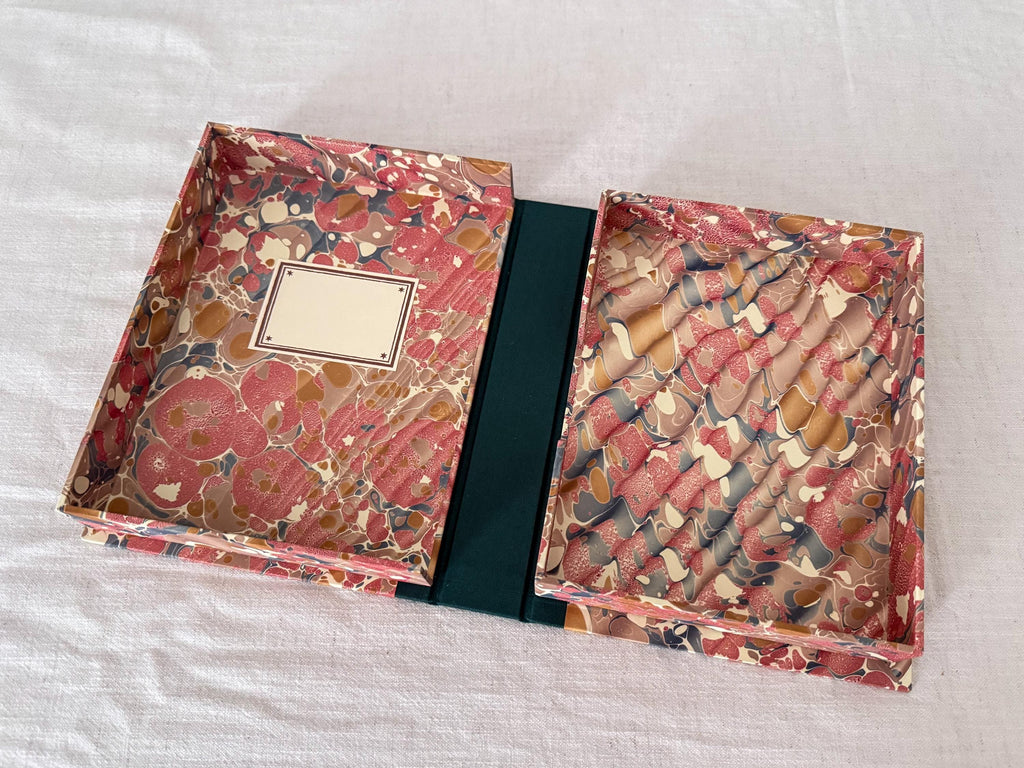 Custom Clamshell Book Box Made to Measure in Your Colours