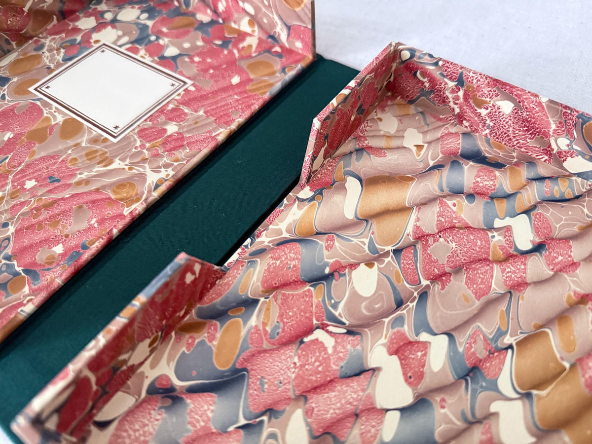 Custom Clamshell Book Box Made to Measure in Your Colours