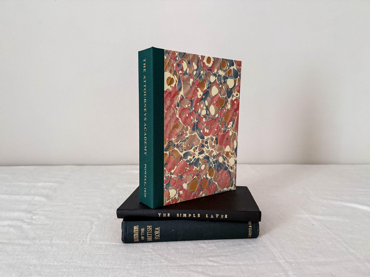 Custom Clamshell Book Box Made to Measure in Your Colours