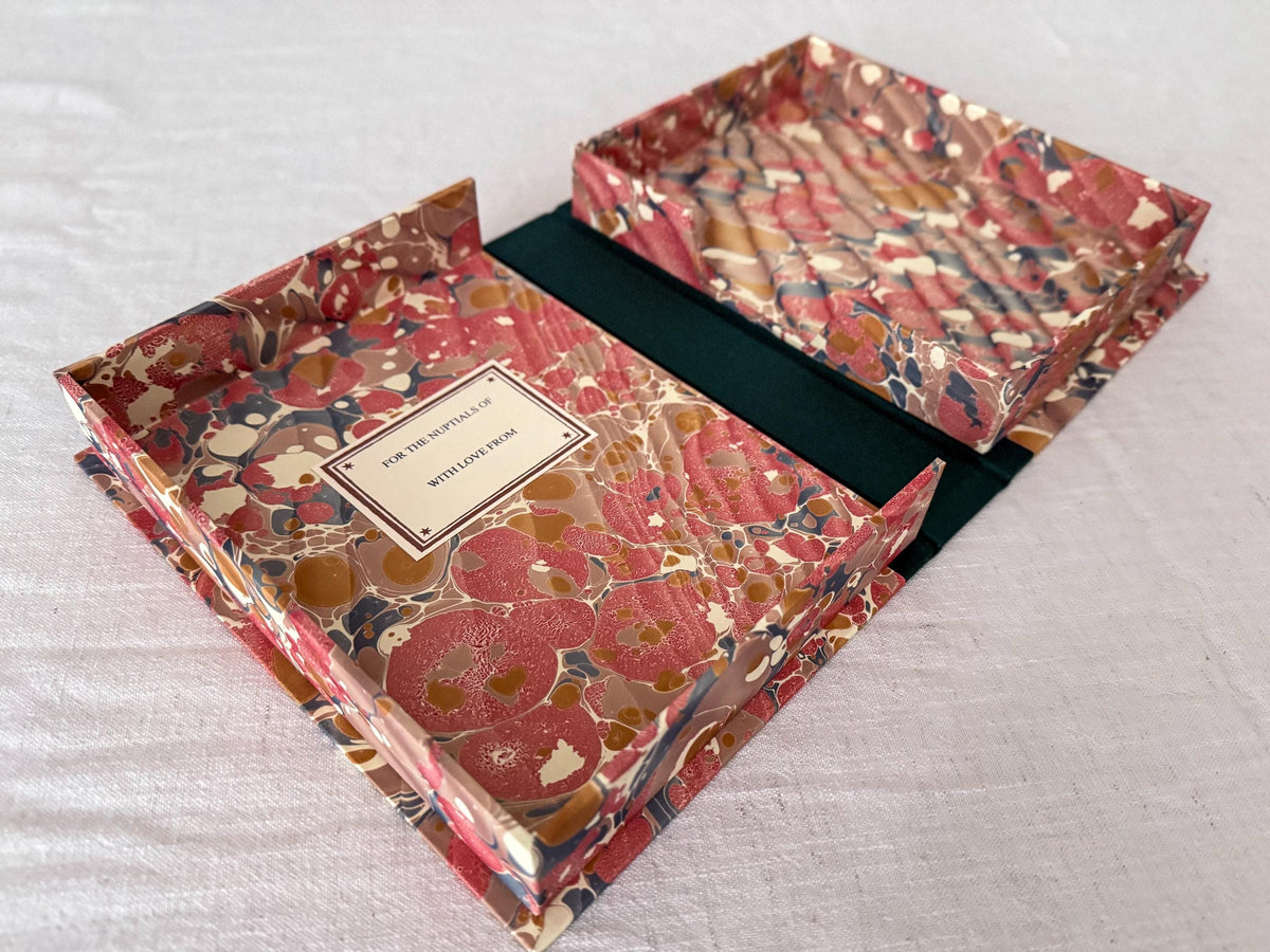 Custom Clamshell Book Box Made to Measure in Your Colours